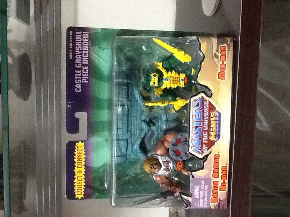 Battle Armor He-man vs Mer-Man - Mattel (Masters Of The Universe: Minis) action figure collectible [Barcode 746775347840] - Main Image 2