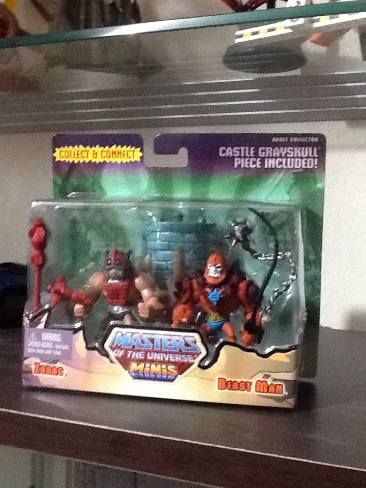 Zodac vs Beast Man - Mattel (Masters Of The Universe: Minis) action figure collectible [Barcode 746775350420] - Main Image 2