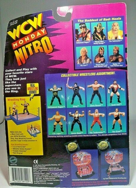 Ric Flair - Original San Francisco Toymakers Inc (WCW Monday Nitro) action figure collectible [Barcode 747005081206] - Main Image 2