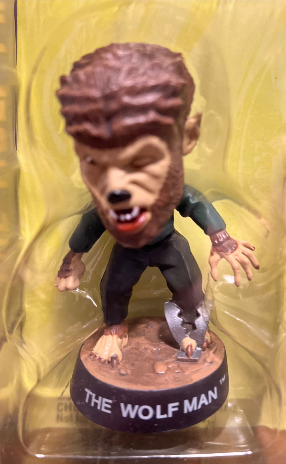 Sideshow - Little Big Heads (Wolf Man) - Sideshow Toy (Little Big Heads) action figure collectible [Barcode 747720130029] - Main Image 4