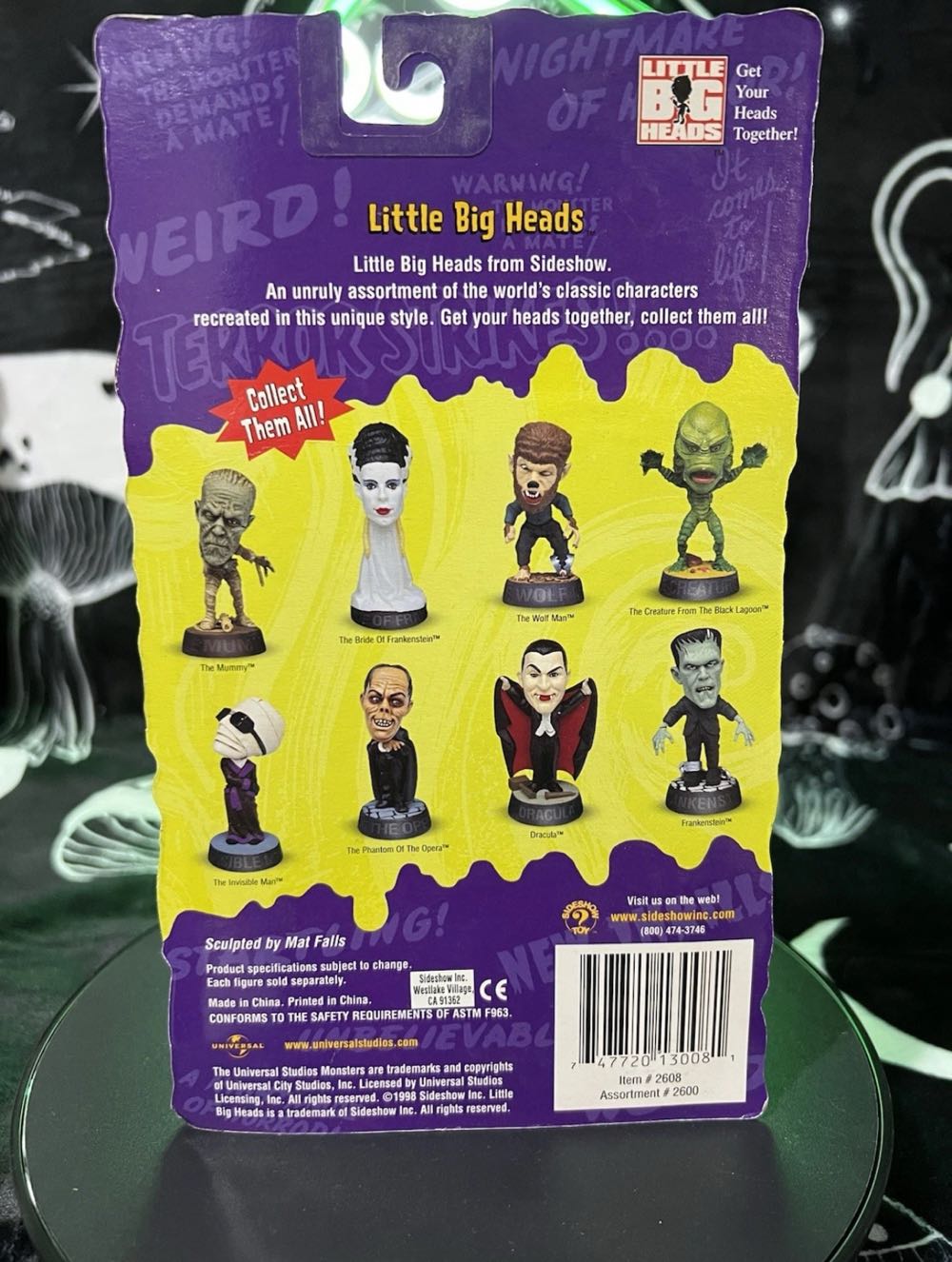 Sideshow - Little Big Heads (Creature From The Black Lagoon) - Sideshow Toy (Universal Monsters) action figure collectible [Barcode 747720130081] - Main Image 2