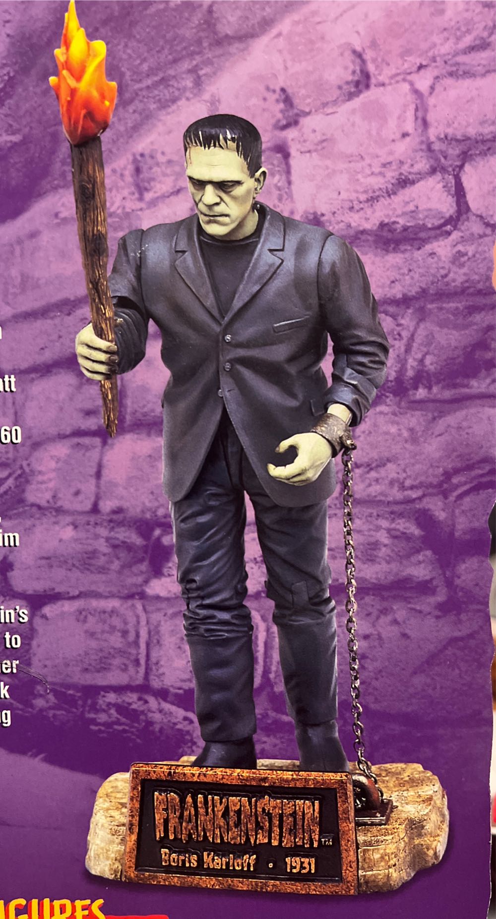 Sideshow - 8” Frankenstein - Sideshow Collectibles (Universal Monsters) action figure collectible [Barcode 747720150010] - Main Image 4