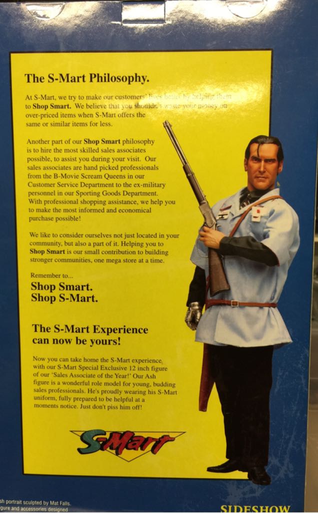 Sideshow Army Of Darkness S-Mart Exclusive Ash - Sideshow Collectibles (Army Of Darkness) action figure collectible [Barcode 747720204744] - Main Image 2
