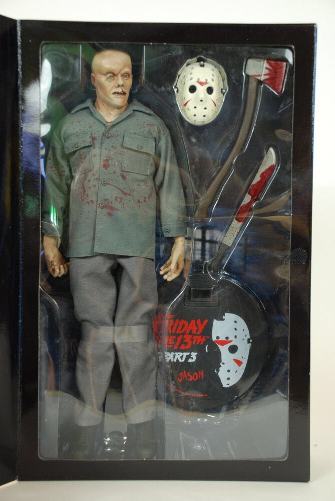 Friday the 13th Part 3 Jason Voorhees Sideshow figure - Sideshow Collectibles (1/6 Scale) action figure collectible [Barcode 747720205185] - Main Image 2