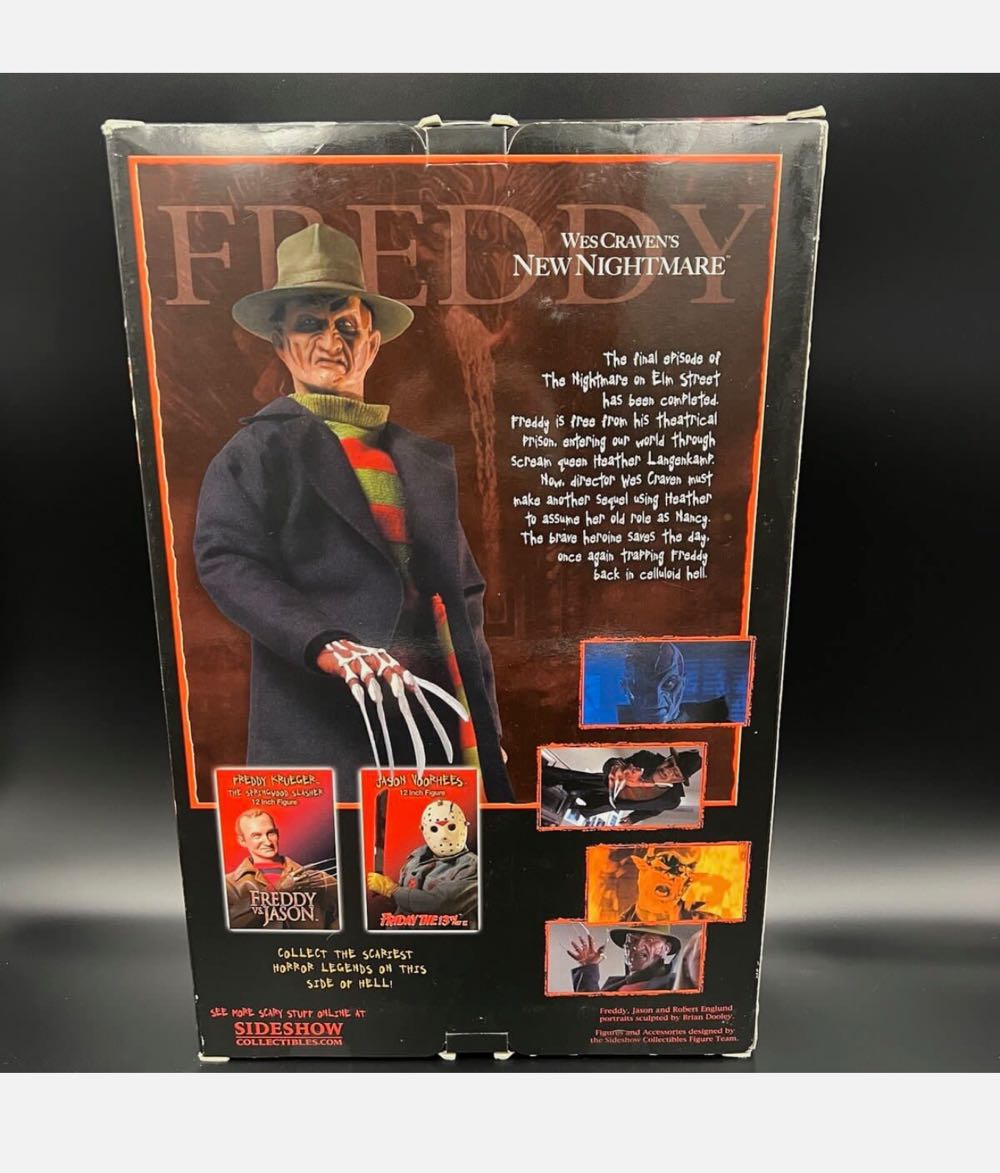 Freddy Kreuger New Nightmare Sideshow 12inch - Sideshow Collectibles (New Line Cinema) action figure collectible [Barcode 747720206250] - Main Image 3