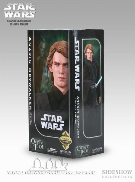 Anakin Skywalker-Jedi Knight (RotS) - Sideshow (Star Wars Order Of The Jedi) action figure collectible [Barcode 747720207745] - Main Image 2