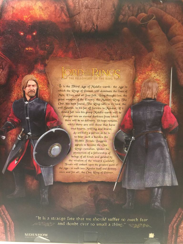 Boromir (Captain of Gondor) - Sideshow Collectibles (Lord Of The Rings) action figure collectible [Barcode 747720208704] - Main Image 2