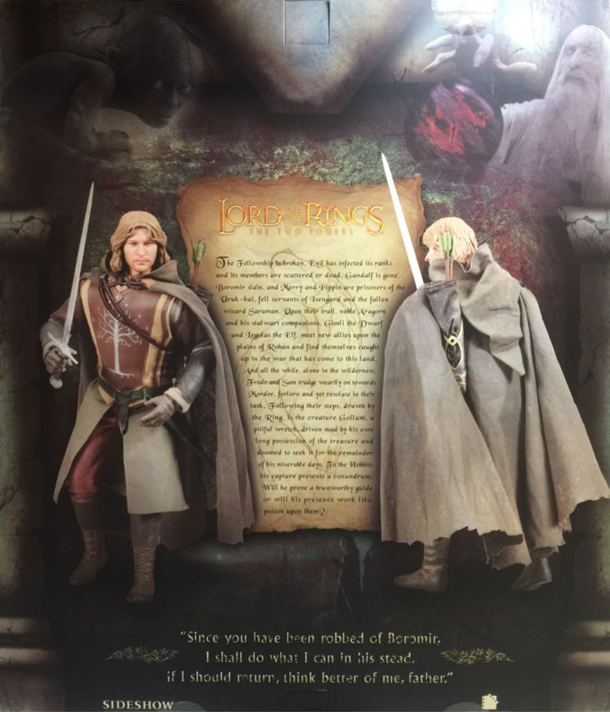 Lord of the Rings, The Two Towers, Faramir, Son of Denethor 12” - Sideshow Collectibles (The Lord Of The Rings) action figure collectible [Barcode 747720208711] - Main Image 2