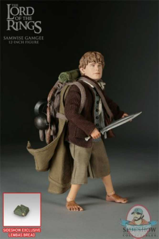 Lord Of the Rings Samwise Gamgee Fellowship of the Ring - Sideshow Collectibles (Cult Classics) action figure collectible [Barcode 747720208735] - Main Image 3