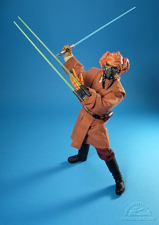 Plo Koon-Jedi Master (AotC) - Sideshow Collectibles (Star Wars) action figure collectible [Barcode 747720209749] - Main Image 4