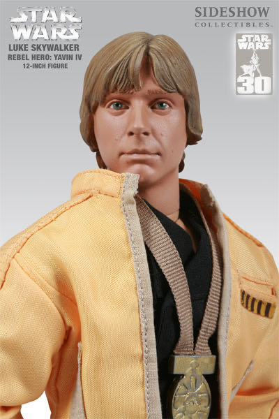 Luke Skywalker Rebel Hero : Yavin IV - Sideshow Collectibles (Star Wars) action figure collectible [Barcode 747720209763] - Main Image 2