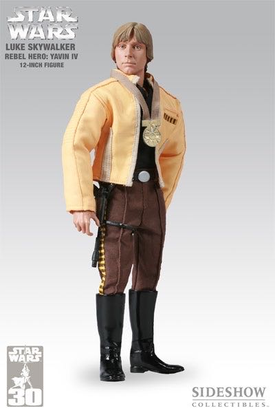 Luke Skywalker Rebel Hero : Yavin IV - Sideshow Collectibles (Star Wars) action figure collectible [Barcode 747720209763] - Main Image 3