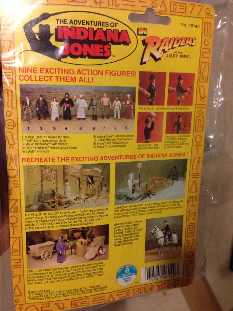 Indiana Jones - Kenner (Indiana Jones) action figure collectible [Barcode 747720210974] - Main Image 2