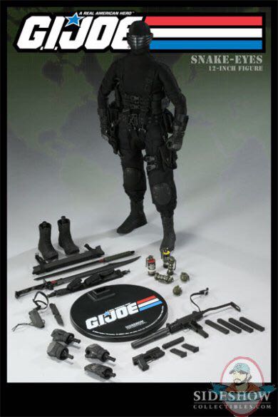 G.I. Joe - Snake-Eyes - Sideshow Collectibles (G.I. Joe) action figure collectible [Barcode 747720211421] - Main Image 2