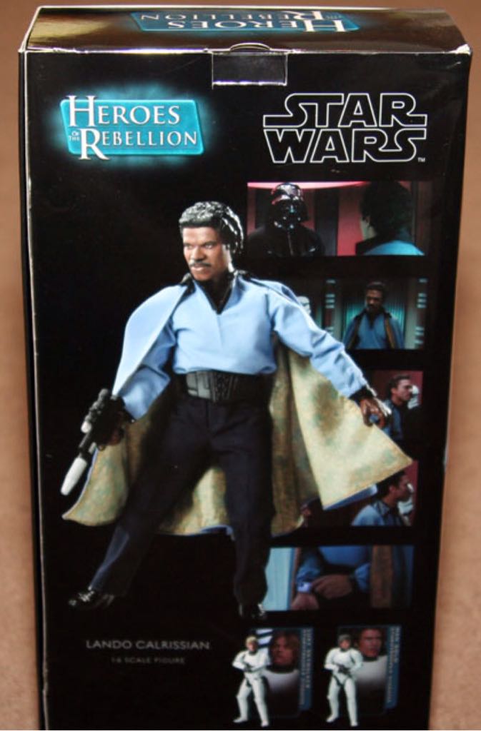 Landon Calrissian - Sideshow Collectibles (Star Wars Heroes Of The Rebellion) action figure collectible [Barcode 747720212565] - Main Image 2