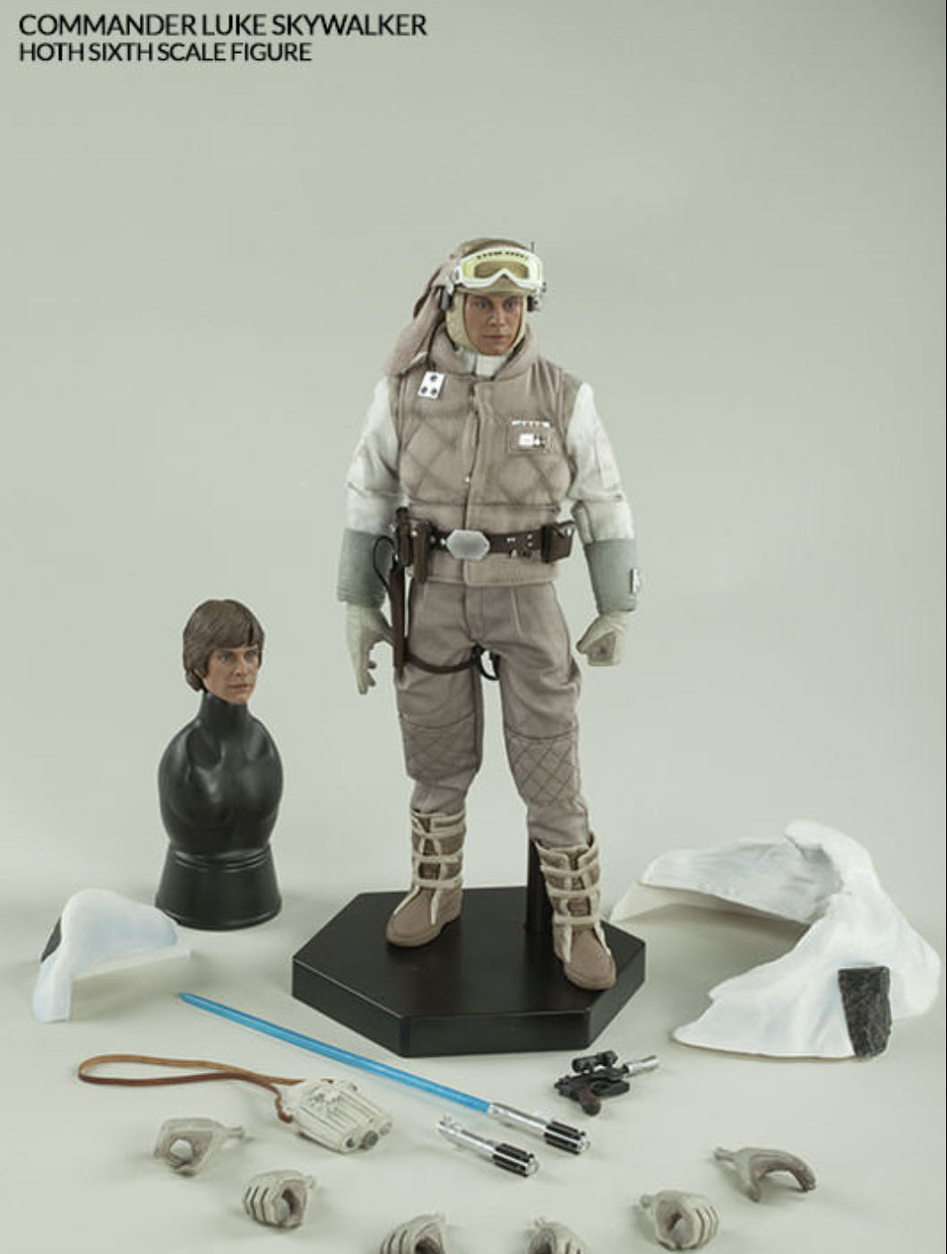 Luke Skywalker-Hoth (ESB) - Sideshow Collectibles (Star Wars) action figure collectible [Barcode 747720214552] - Main Image 2