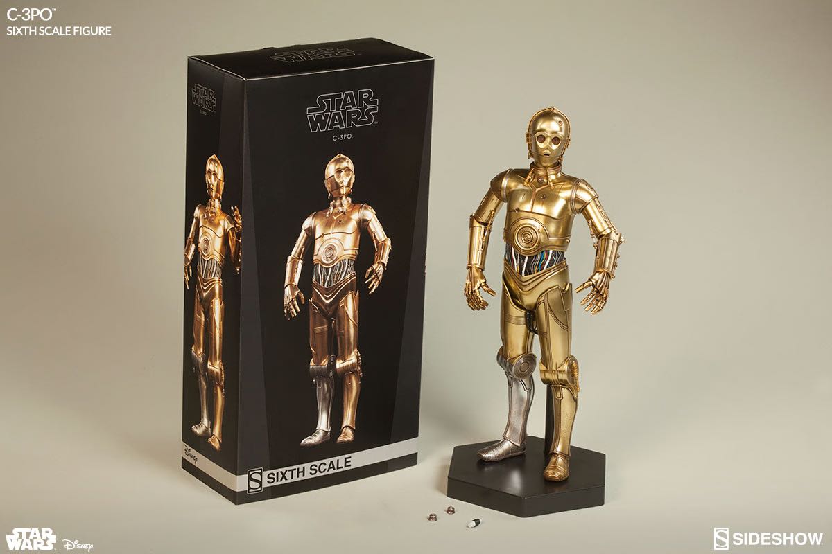 C-3PO - Sideshow Collectibles (Star Wars) action figure collectible [Barcode 747720214606] - Main Image 10