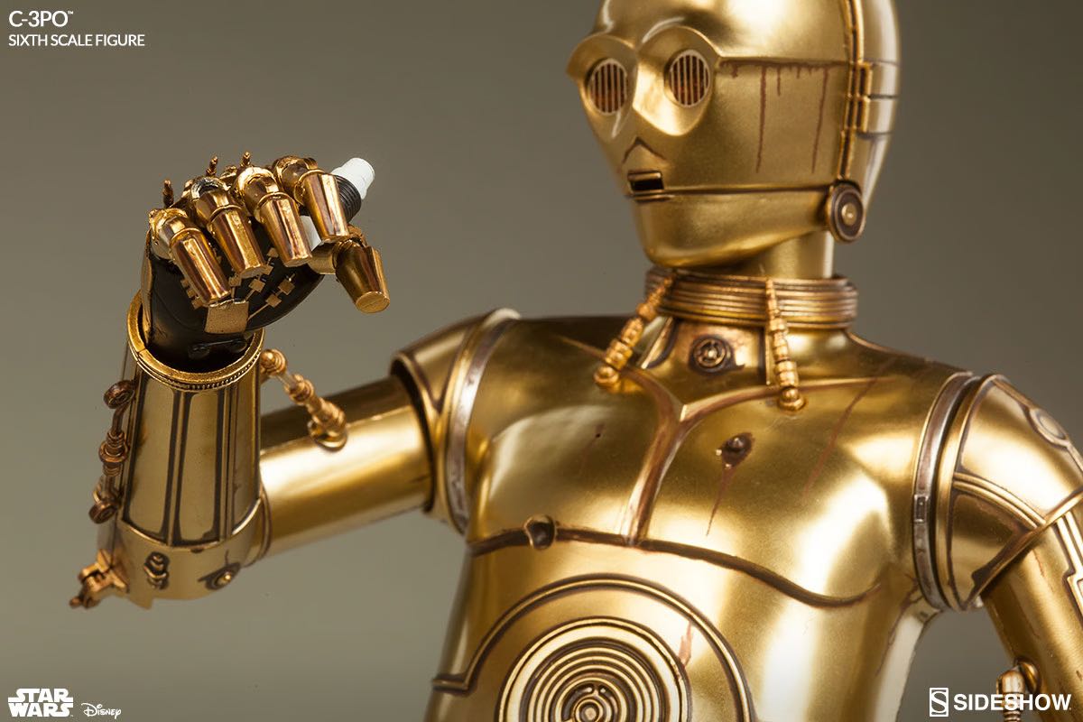 C-3PO - Sideshow Collectibles (Star Wars) action figure collectible [Barcode 747720214606] - Main Image 6