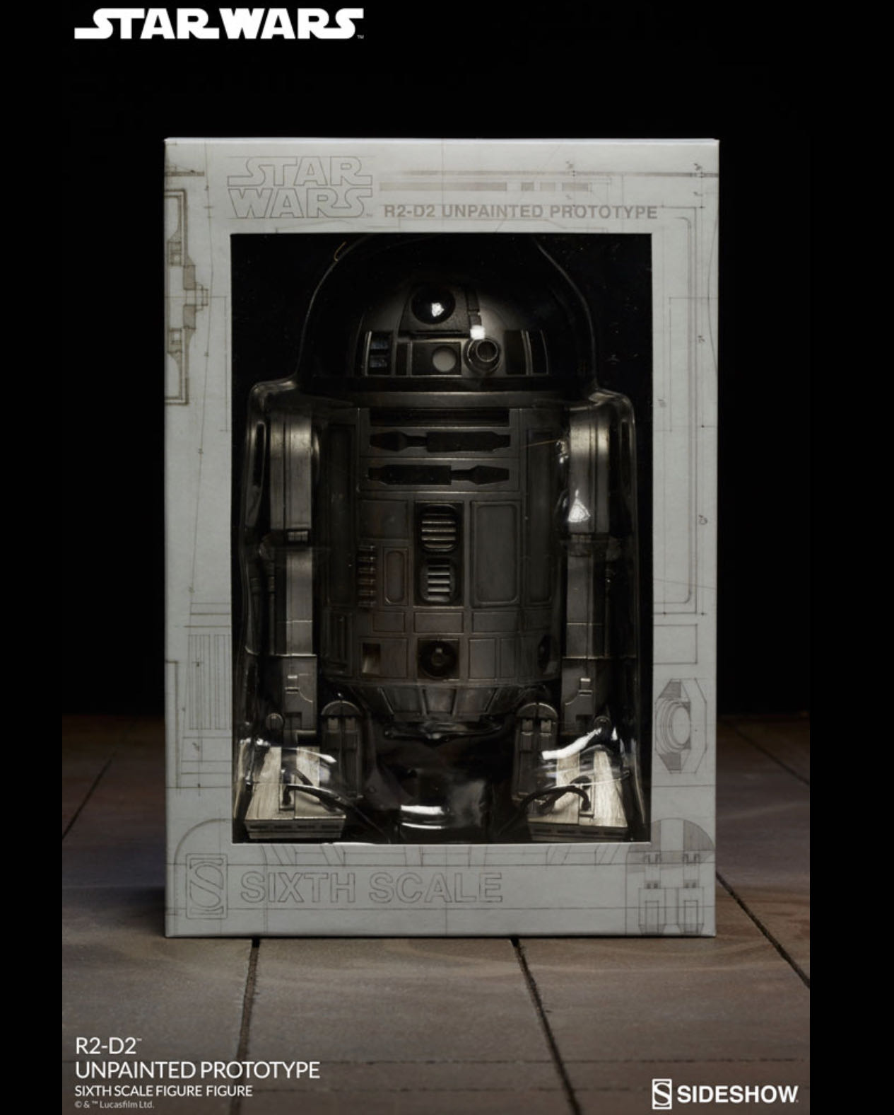 R2-D2 Deluxe - Sideshow Collectibles (1/6 Scale) action figure collectible [Barcode 747720214613] - Main Image 3