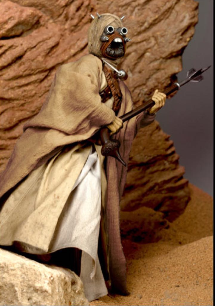 Tuskan Raider 1.0 (A New Hope) - Sideshow Collectibles (Star Wars) action figure collectible [Barcode 747720214798] - Main Image 1