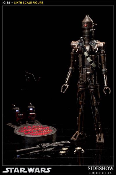 IG-88 (Scum & Villainy Series) Sixth Scale Figure - Sideshow Collectibles (1. Star Wars) action figure collectible [Barcode 747720219694] - Main Image 2