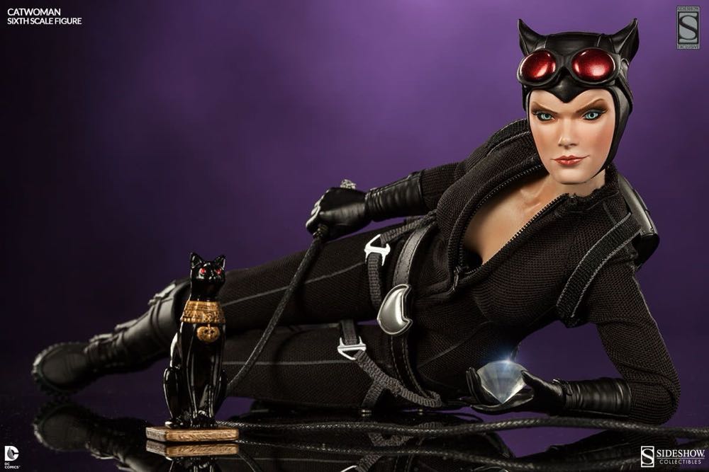 1:6 (VideoGame) - Catwoman (Exclusive Version) - Sideshow Collectibles (DC Comics) action figure collectible [Barcode 747720222397] - Main Image 4