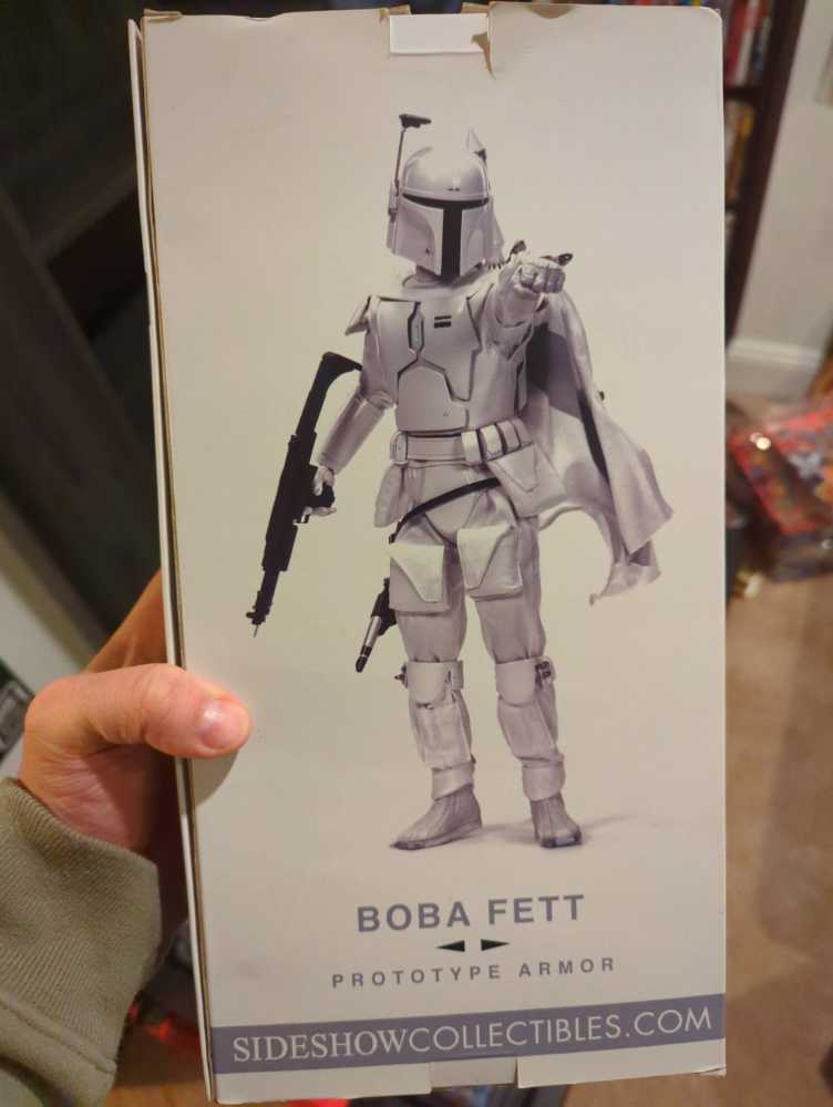 Sideshow Boba Fett Prototype Armor - Sideshow Collectibles (Star Wars) action figure collectible [Barcode 747720222434] - Main Image 3