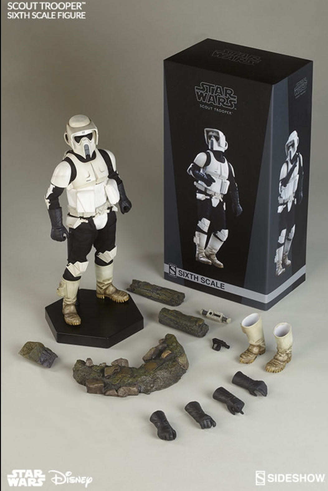 Scout Trooper - Sideshow Collectibles (Star Wars Sideshow) action figure collectible [Barcode 747720222496] - Main Image 3