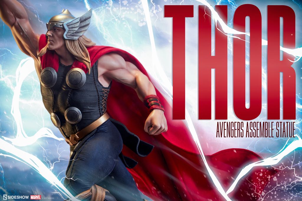 Sideshow Collectibles: Avengers Assemble: Thor - Sideshow Collectibles (Avengers Assemble) action figure collectible [Barcode 747720228641] - Main Image 2