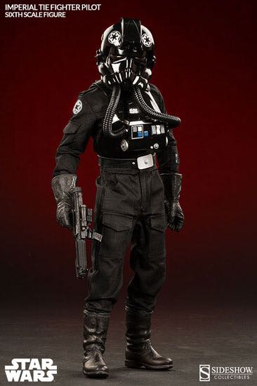 Tie Fighter Pilot (A New Hope) - Sideshow Collectibles (1/6 Scale) action figure collectible [Barcode 747720229082] - Main Image 2