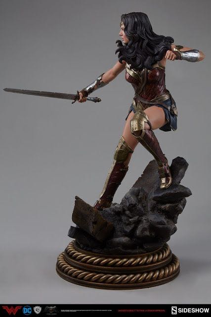 Batman V Superman Wonder Woman - Sideshow Collectibles (Batman Vs Superman: Dawn Of Justice) action figure collectible [Barcode 747720230101] - Main Image 3