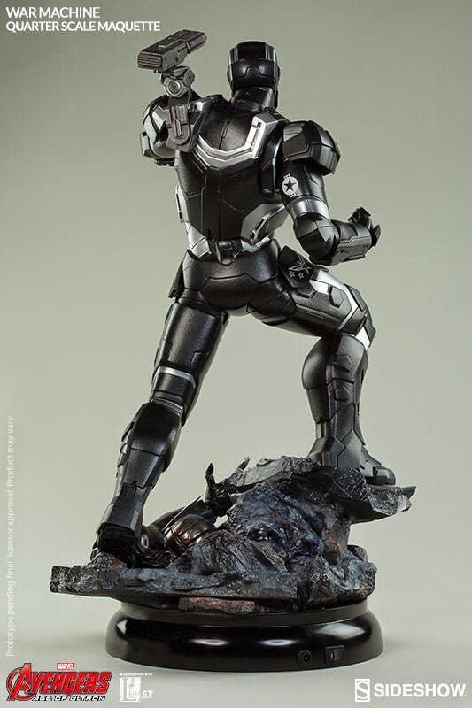 War Machine, Age Of Ultron, Sideshow Collectible 1/4 Maquette - Sideshow Collectibles (Avangers Age Of Ultron) action figure collectible [Barcode 747720230248] - Main Image 2