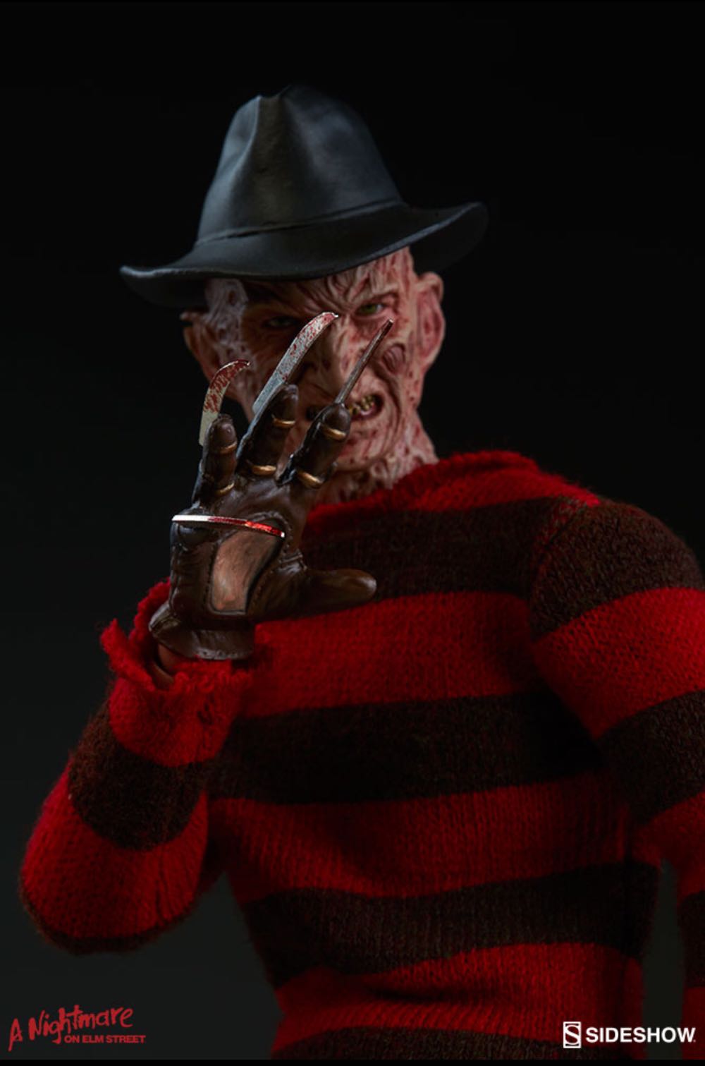 Nightmare On Elm Street Freddy Krueger 1:6 Sideshow Figure - Sideshow Collectibles (A Nightmare On Elm Street) action figure collectible [Barcode 747720231184] - Main Image 2