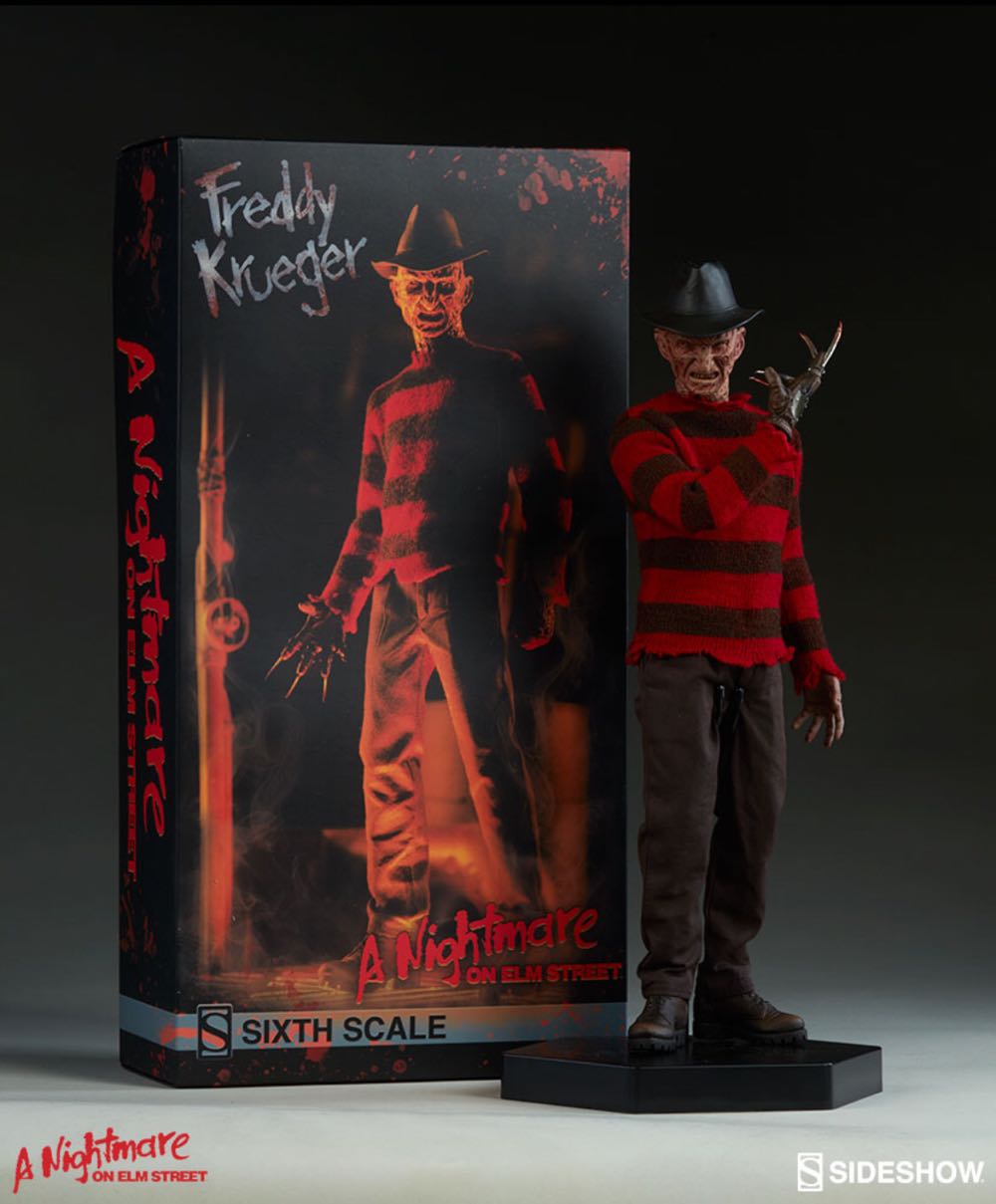 Nightmare On Elm Street Freddy Krueger 1:6 Sideshow Figure - Sideshow Collectibles (A Nightmare On Elm Street) action figure collectible [Barcode 747720231184] - Main Image 4