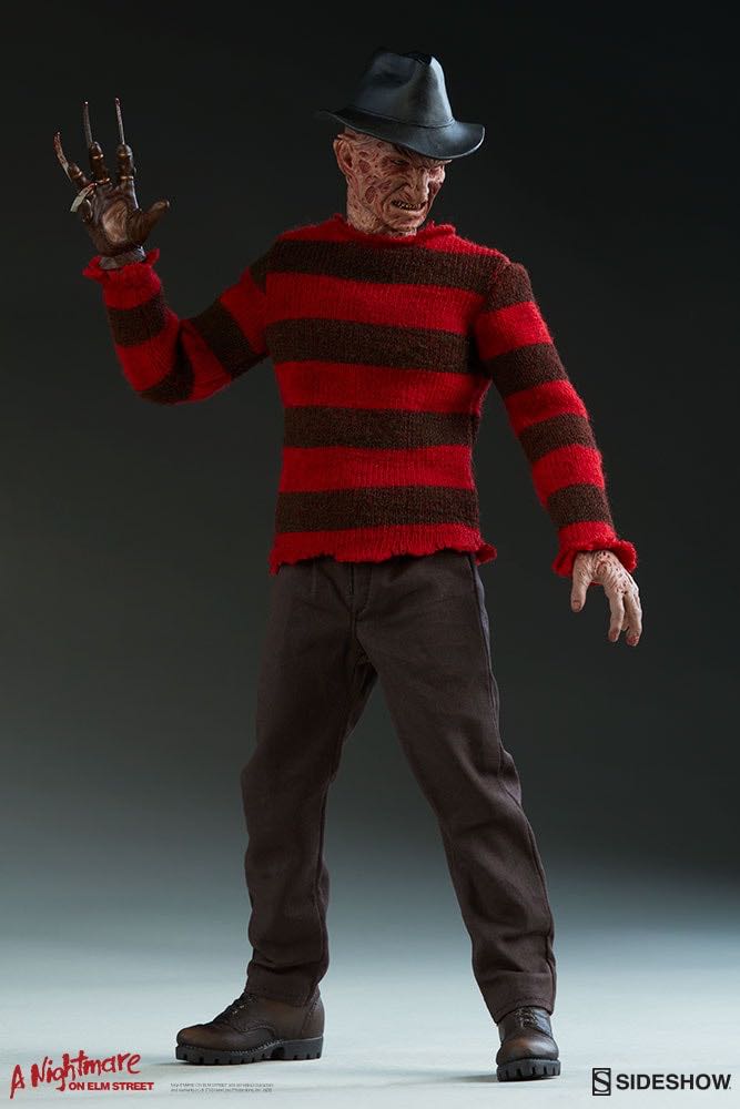 Nightmare On Elm Street Freddy Krueger 1:6 Sideshow Figure - Sideshow Collectibles (A Nightmare On Elm Street) action figure collectible [Barcode 747720231184] - Main Image 5