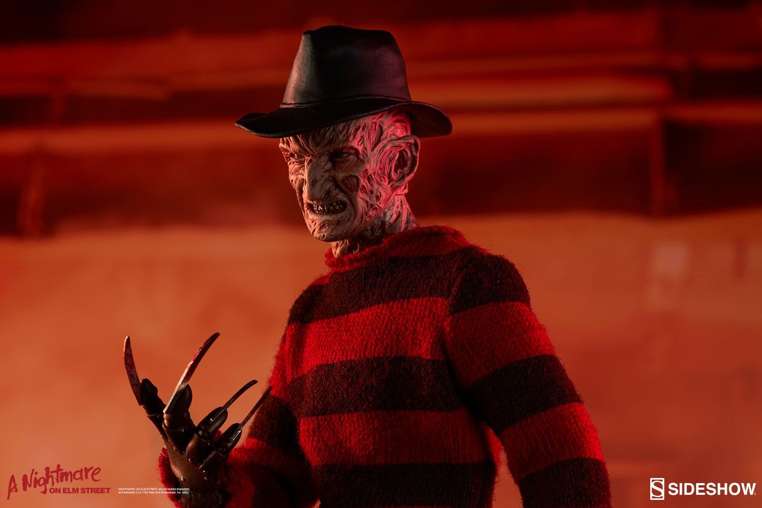 Nightmare On Elm Street Freddy Krueger 1:6 Sideshow Figure - Sideshow Collectibles (A Nightmare On Elm Street) action figure collectible [Barcode 747720231184] - Main Image 6