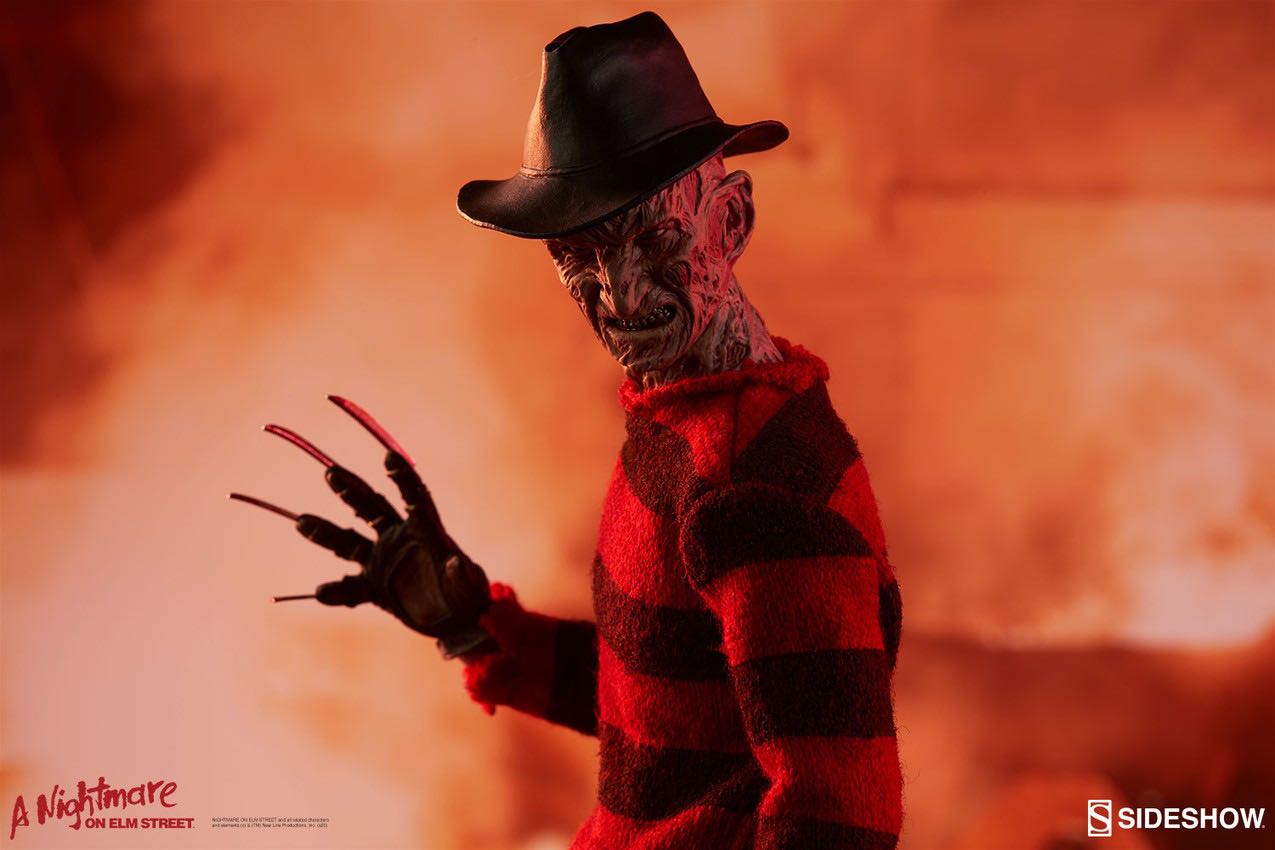 Nightmare On Elm Street Freddy Krueger 1:6 Sideshow Figure - Sideshow Collectibles (A Nightmare On Elm Street) action figure collectible [Barcode 747720231184] - Main Image 7