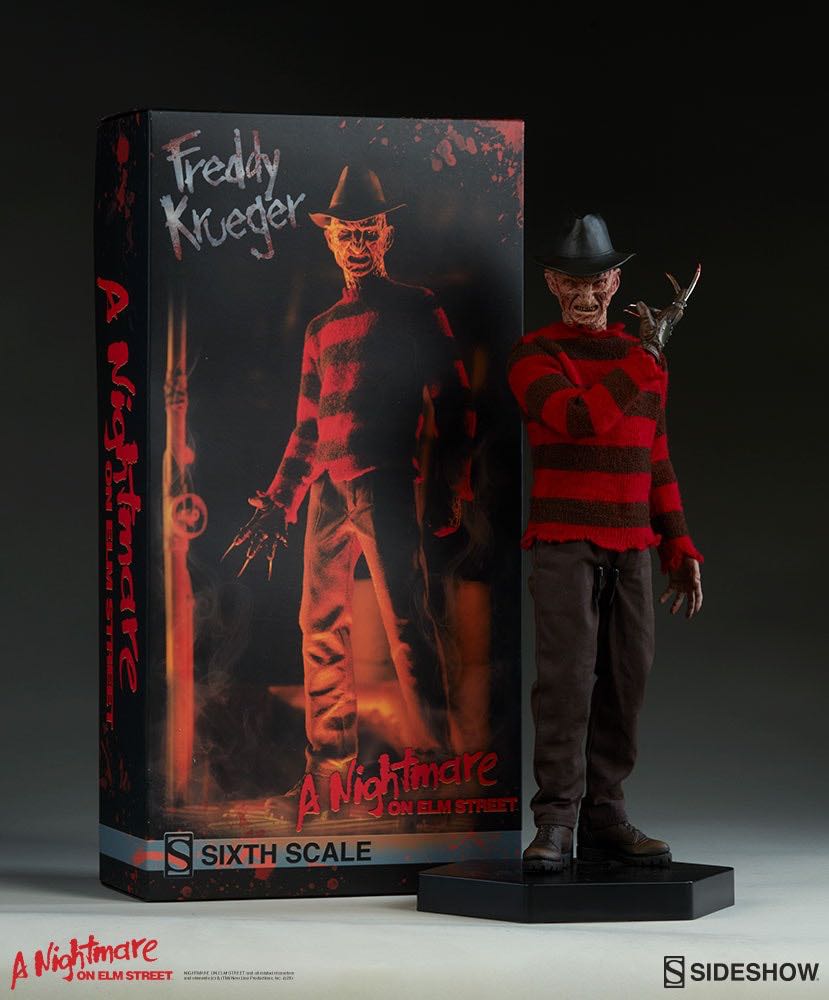 Nightmare On Elm Street Freddy Krueger 1:6 Sideshow Figure - Sideshow Collectibles (A Nightmare On Elm Street) action figure collectible [Barcode 747720231184] - Main Image 9
