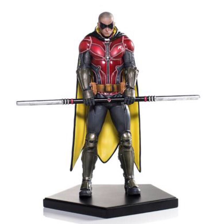 Robin: Batman Arkham Knight - Iron Studios (Exclusive) (Batman Arkham Knight) action figure collectible [Barcode 751320300676] - Main Image 2