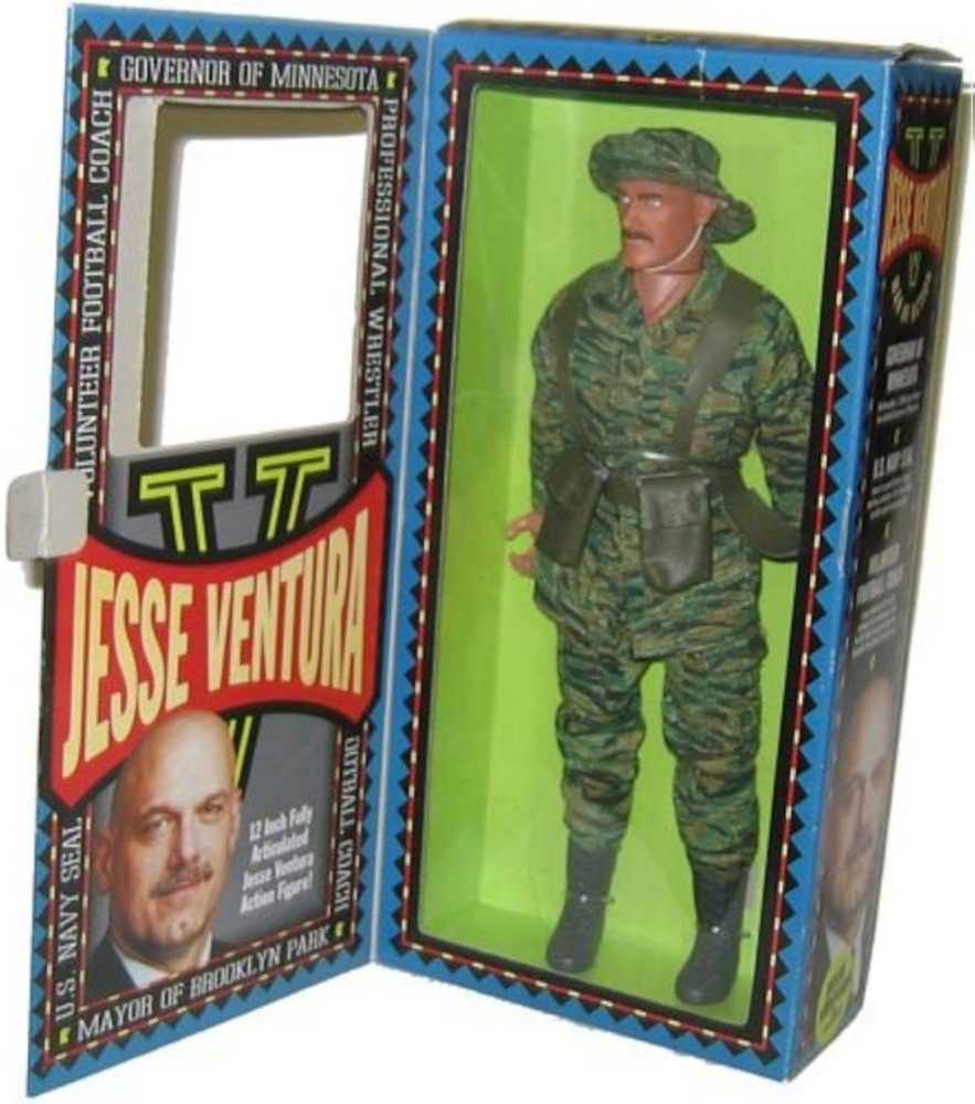 Jesse Ventura Man Of Action US Navy Seal - Formative International Co (Jesse Ventura Man Of Action) action figure collectible [Barcode 753444010110] - Main Image 2
