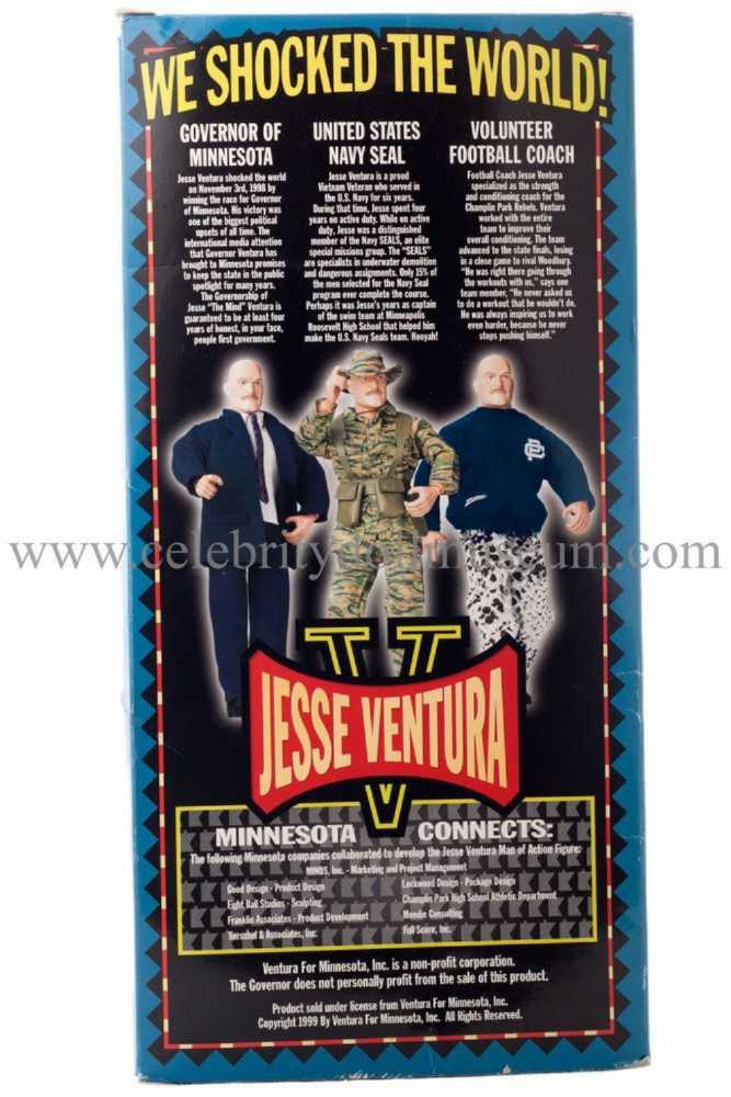 Jesse Ventura Man Of Action US Navy Seal - Formative International Co (Jesse Ventura Man Of Action) action figure collectible [Barcode 753444010110] - Main Image 3