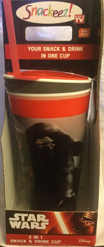 KYLO REN Snack & Drink Cup - Snackeez (Star Wars Episode VII The Force Awakens) action figure collectible [Barcode 754502027736] - Main Image 2