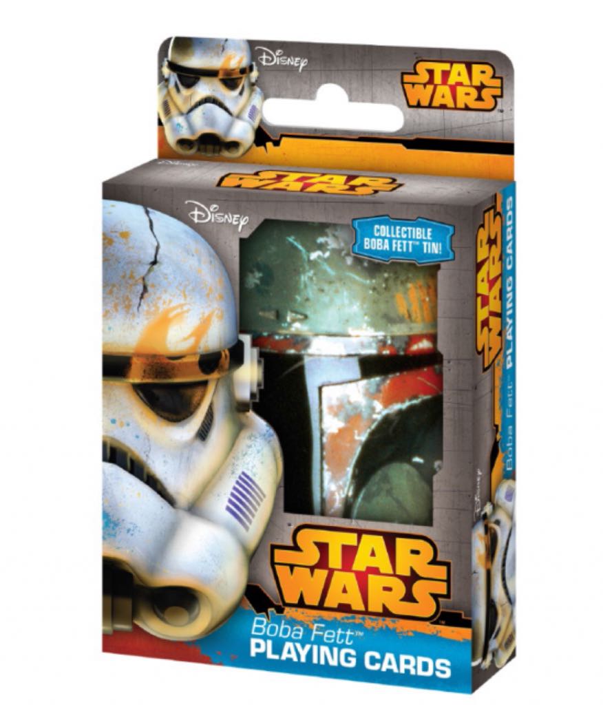 BOBA FETT Playing Cards - Cartamundi (Star Wars) action figure collectible [Barcode 757951181806] - Main Image 2
