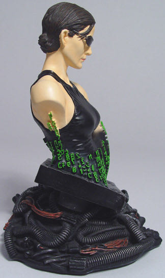 The Matrix: Trinity Mini Bust Statue - Gentle Giant (Sci-Fi) action figure collectible [Barcode 761568123937] - Main Image 2