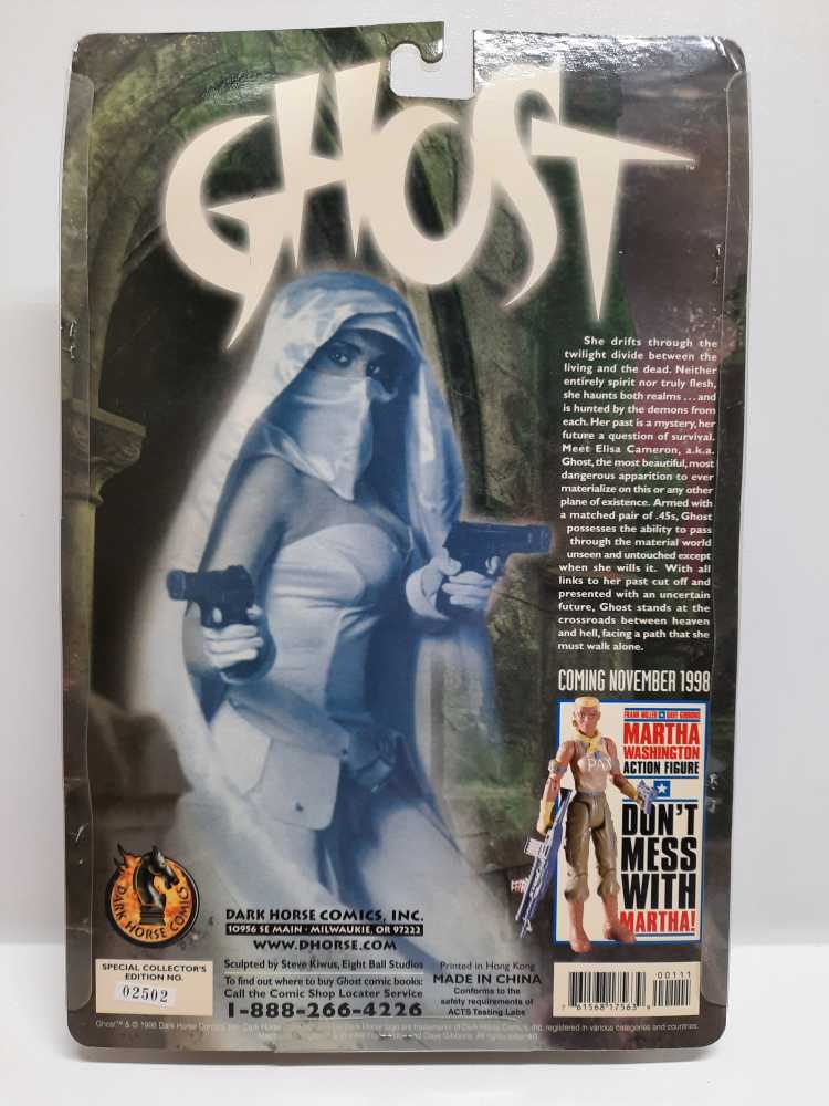 Ghost  (Dark Horse: Ghost) action figure collectible [Barcode 761568175639] - Main Image 2