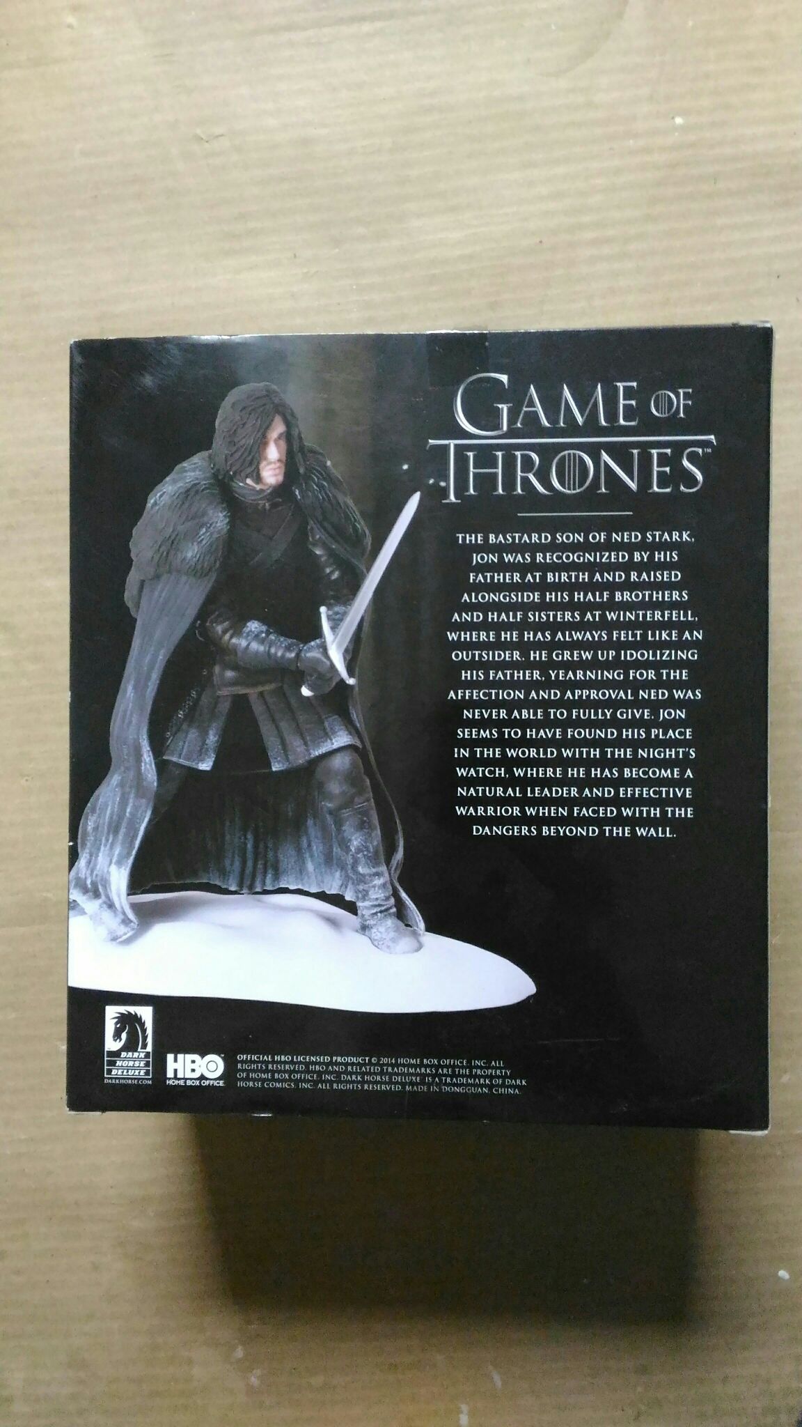 Dark Horse Deluxe- Game Of Thrones - JON SNOW  - Dark Horse Deluxe (Game Of Thrones) action figure collectible [Barcode 761568204926] - Main Image 2