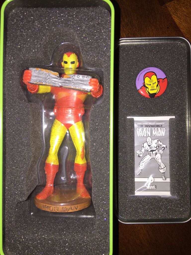 Iron Man - Yoe! Studio (Classic Marvel Character Series 2) action figure collectible [Barcode 761568205596] - Main Image 2