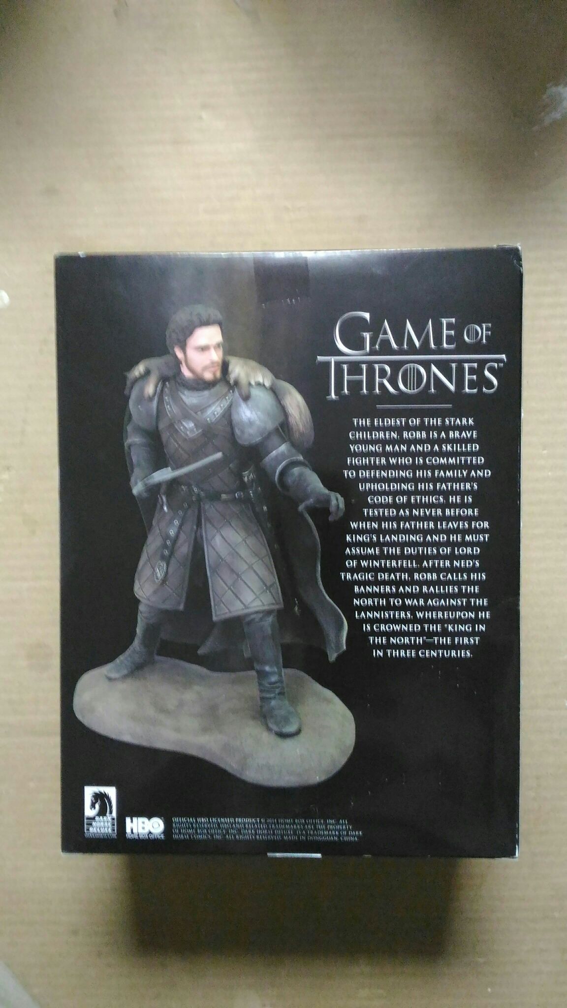 Robb Stark - Funko (Game Of Thrones) action figure collectible [Barcode 761568249705] - Main Image 2