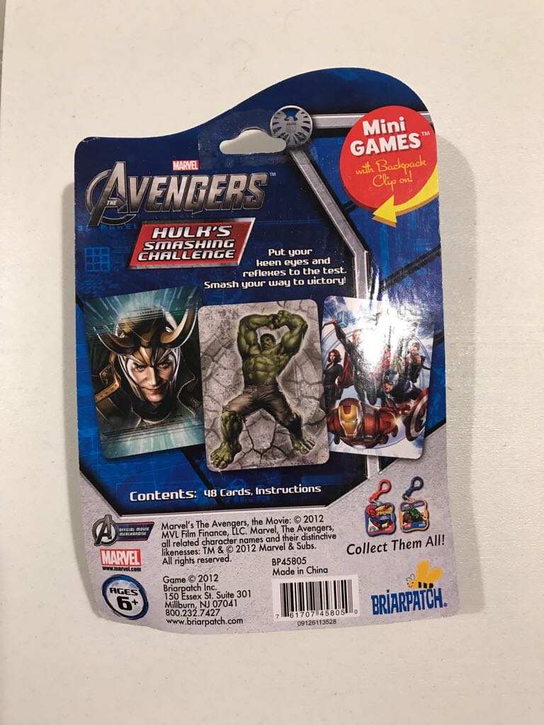 Avengers Movie Promo - Hulks Smashing Challenge Mini Games  action figure collectible [Barcode 761707458050] - Main Image 2