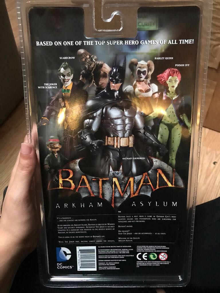 Batman The Joker With Scarface - DC Collectibles (Batman Arkham Asylum) action figure collectible [Barcode 76190131] - Main Image 2